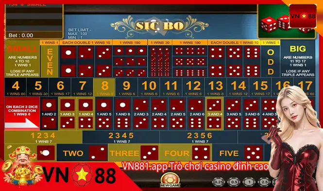 Trò chơi casino đỉnh cao hấp dẫn nhất